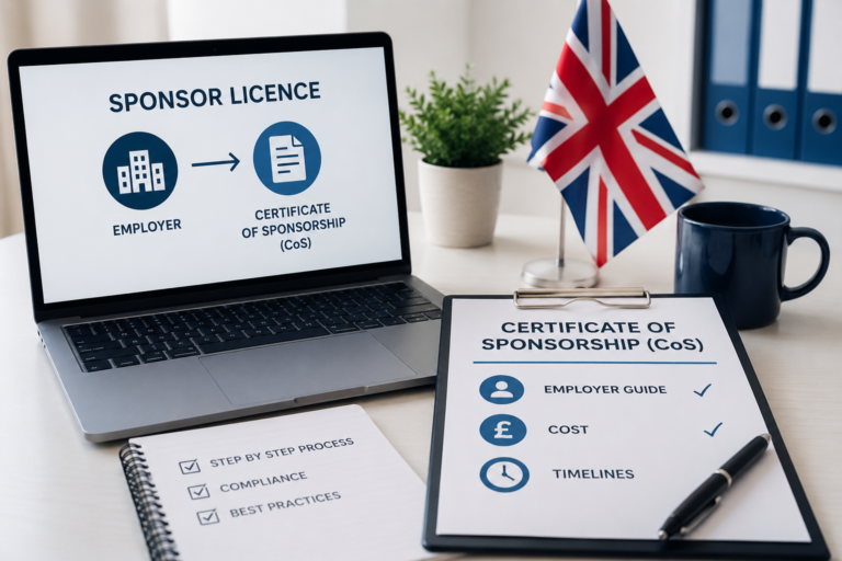 Certificate of Sponsorship (CoS) Employer Guide, Cost & Timelines