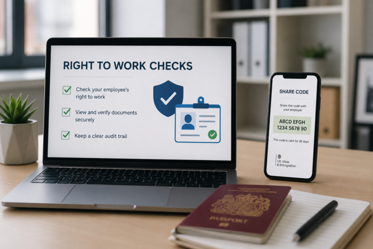 Right to Work Checks & Share Codes: An Employer’s 2026 Guide