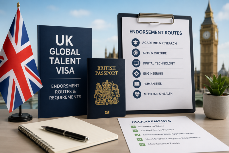 UK Global Talent Visa: Endorsement Routes & Requirements